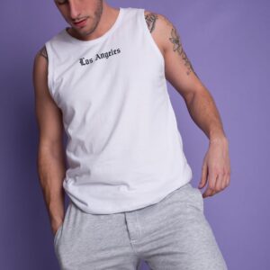 Musculosa Estampada LOS ÁNGELES